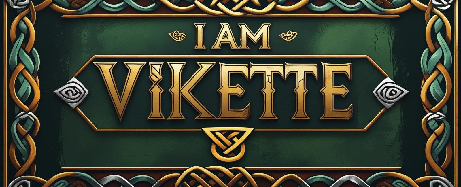 Illustration en bannière Je suis vikette